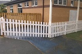 Pete's Fencing Nottingham Picket Fence Example 1